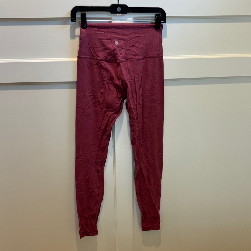 lululemon athletica Pink High-Waist Leggings